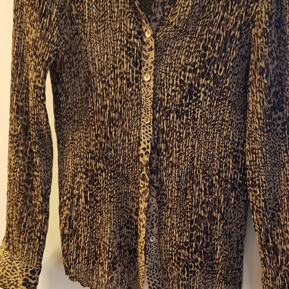 Long sleeved Cleo Animal print blouse - Picture 1 of 2